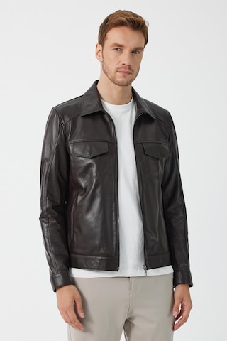 Foley Kahverengi Deri Mont 001