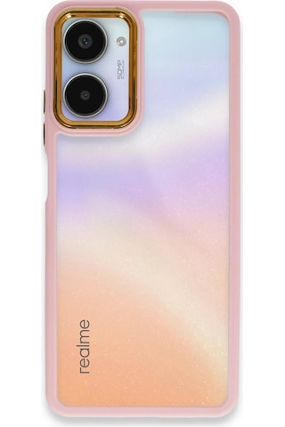 Csmtex Newface Realme 10 Pro 5g Kılıf Dora Kapak - Pudra