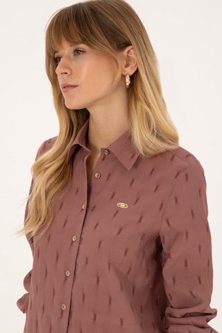 U.s. Polo Assn. Kadın Orkide Gömlek Desenli 50308707-vr221 Orkide