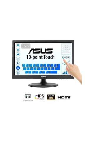 Asus 15.6" Vt169he 60hz 5ms Full Hd Ips Dokunmatik Monitör