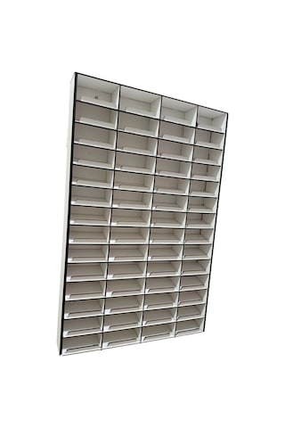 Ahşap Araba Rafı (56 Araçlık)