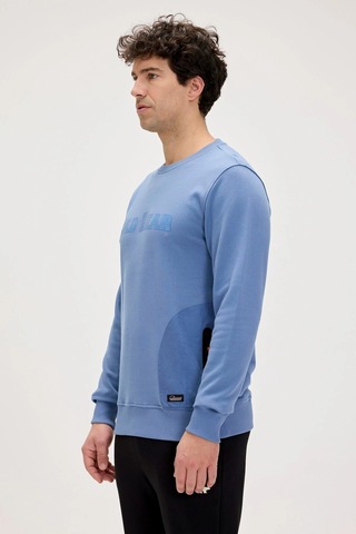 Bad Bear Marlow Element Mavi Erkek Sweatshirt Siyah