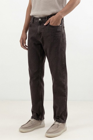 Antioch Straight Fit Erkek Jean Kahve