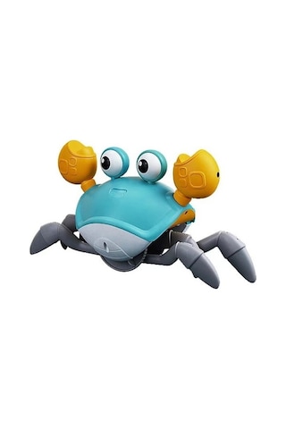 Luckystars Müzikli ve LED Işıklı Emekleyen Şarjlı Oyuncak Yengeç