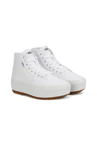 Tommy Hilfiger Filmore Hi Tapered Platform St Kadın Beyaz Spor Ayakkabı - Vn0a5jlg