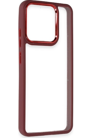 Xiaomi Mi 13 Pro İle Uyumlu Kontrast Renk Tasarımlı Telefon Kılıfı Kapak Kırmızı