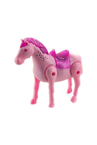 Oyuncak At Işıklı Sesli Hareketli Pembe