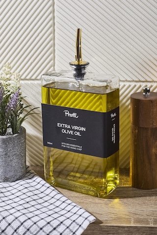 Molivet Gold Kapak 750ml Cam Yağdanlık-sosluk-sirkelik
