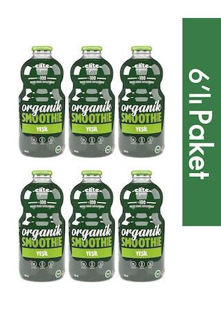 6'lı Organik Yeşil Smoothie 946 Ml