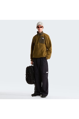 The North Face M Yumiori Off Peak 1/2 Zip Jacket Erkek Polar-34106 Kahverengi