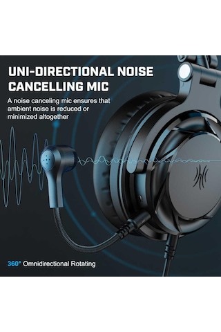 Progd Mikrofonlu Gaming Headset Kulaklık