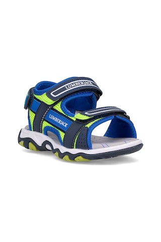 Lumberjack 101985133 5m Loten 5fx Filet Erkek Çocuk Düz Sandalet Mavi Mavi