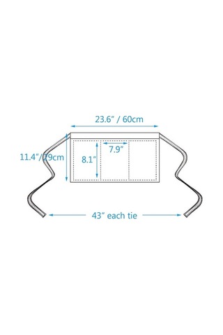 Fastbuy 3 Cepli Bel Önlüğü - Siyah, Kahverengi Kısa Apr, 12 Paket Diğer Diğer
