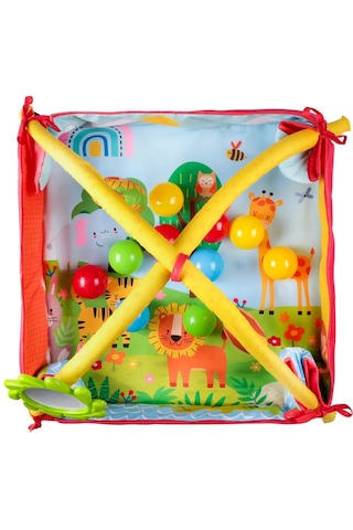 Toys2you 3in1 Top Havuzuna Dönüşebilen Aktivite Oyun Halısı - Saf