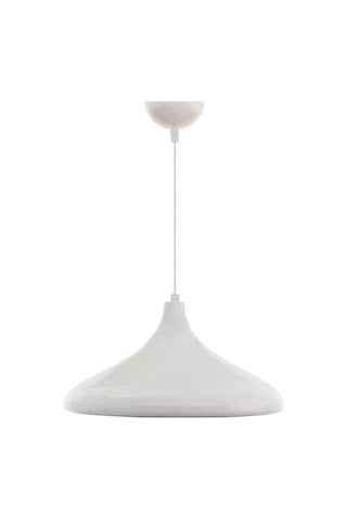 Aura Metal Tekli Beyaz Sarkıt Avize Retro Rustik Model Avize