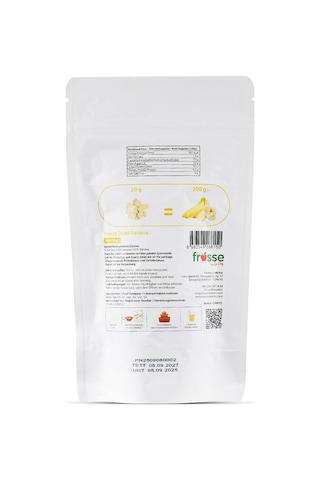 Feerze Dry Kurutulmuş Muz 20 G