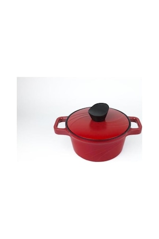 PRİMANOVA BORDAIN ALÜMİNYUM TENCERE 24CM KIRMIZI