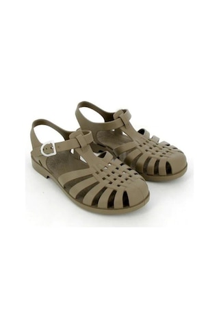 Meduse Sunmif Mat Blanc - Mat Haki Kadın Sandalet-7987 Mat Haki