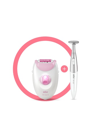 Braun Silk-épil 3 3321 Epilatör / Epilasyon + Bikini Trimmer