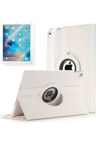 Prolysus iPad Uyumlu Pro 10.5 7.nesil Kılıf Dönerli Standlı Tablet Kılıfı