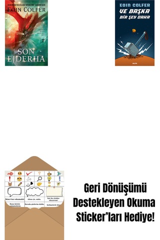 Son Ejderha + Ve Başka Bir Şey Daha + Okuma Sticker'ları