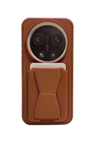 Teleplus Xiaomi 17 Ultra Kılıf Folding Kartlıklı Standlı Suni Kapak Teleplus Xiaomi 17 Ultra Kılıf Folding Kartlıklı Standlı Suni Kapak