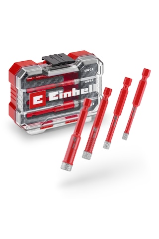 Einhell Beton Delici Elmas Taşlı Uç Seti 4 Parça - 49500404
