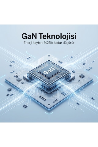 Bix Bx1p46g Gan Teknolojili Apple iPhone & Android Uyumlu 45w Type-c Pps/avs Destekli Hızlı Şarj Cihazı Beyaz