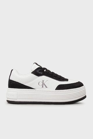 Calvin Klein Bayan Ayakkabı Yw0yw01797 01w Beyaz-siyah Beyaz-siyah Beyaz - Siyah