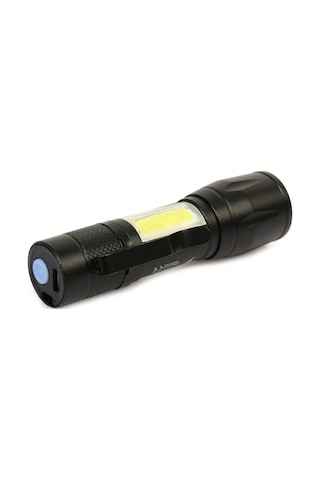 Ps-2115 Ultra Güçlü Usb Şarjlı El Feneri Kutulu Kamp Feneri Avcılık Feneri - Peakstar Peakstar Peakstar