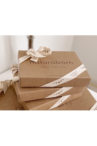 Naturaborn Gots Organik Sertifikalı Müslin Bebek 2'li Omuz Bezi
