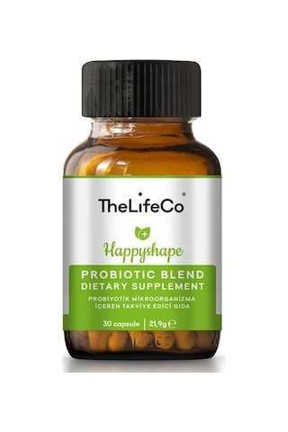 TheLifeCo Happyshape Probiyotik 30 Kapsül