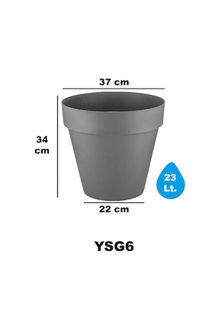Serinova Yalı Separetörlü Saksı 23 Lt 35306209