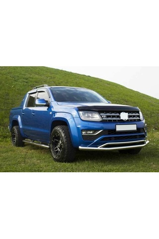 Isuzu Dmax Off Road Tampon Koruma Demiri Krom Çiftli Bıyık 2006+ Pst17