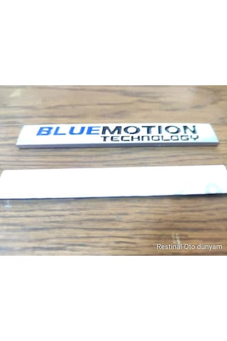 Volkswagen Passat Bluemotion Metal Arka Bagaj Yazısı Logo Arması Uyumlu Dayanıklı Kaliteli Yeni Ürün