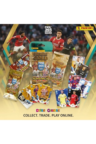 Panini Fıfa 365 Adrenalyn Xl 2026 Premium Gold Kart - Futbolcu Kartları - Gold Trading Oyuncu Kartı Futbol Yıldızı