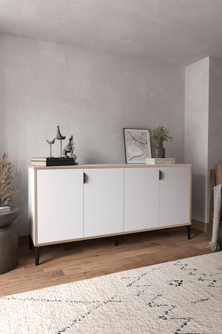 Sarmobi Arden 4 Kapaklı Konsol Beyaz