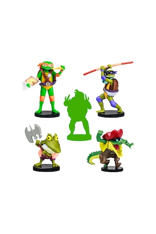 Tmnt Figürlü Kalem Başlığı 5'li Paket Model 4 Nt2040