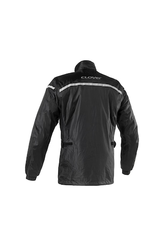 Clover Wet Jacket Pro Wp / Üst Yağmurluk Siyah