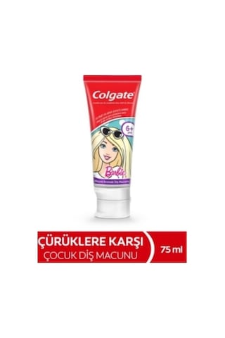 Colgate Barbie 6+ Yaş Çocuk Diş Macunu 75 ML Colgate Barbie 6+ Yaş Çocuk Diş Macunu 75 ML