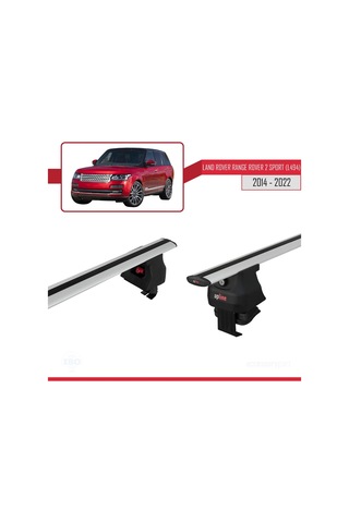Land Rover Range Rover 2 Sport L494 2014-2022 Arası İle Uyumlu Ace-4 Ara Atkı Tavan Barı Gri
