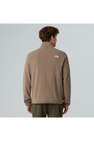 The North Face M Glacier Fleece Jacket Erkek Polar Ceket-30537 Kahverengi
