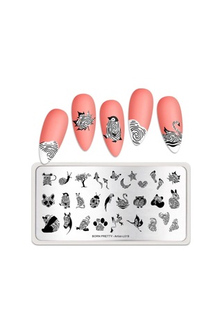 Born Pretty Metal Stampa Tabakası Artist-l019 53892