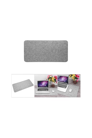 Orret Home 100x50 Cm Büyük Keçe Masa Pedi Kaymaz Anti-statik Bilgisayar Ve Klavye Altlığı, Ofis Ve Ev İçin Masa Koruyucu Mouse Pad, Geniş Çalışma Alanı Masa Paspası