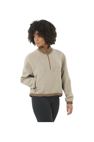 Salomon Chroma Fleece Crop W Taş