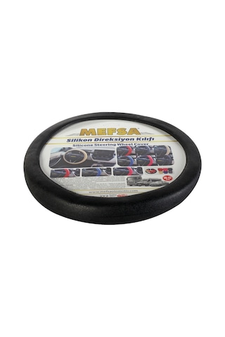 Mefsa Nubuk Oto Minder Alkantra Kumaş Füme + Direksiyon Kılıfı