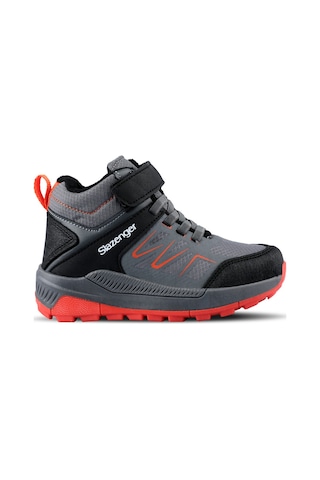 Slazenger Kenton I Çocuk Cırt Cırtlı Koyu Gri Bot