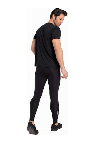 Crozwise Uzun Siyah Erkek Spor Tayt 3187