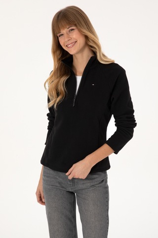 U.s. Polo Assn. Kadın Siyah Sweatshirt 50316714-vr046 Sıyah