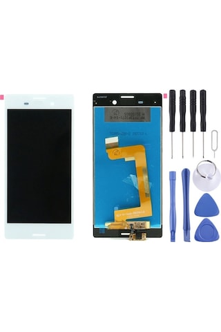 Cbtx Sony Xperia M4 Aqua Beyaz Uyumlu Çerçeveli Lcd Ekran Sayısallaştırıcı Tam Montaj